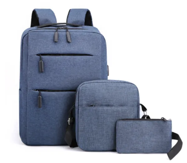 Dark_Blue_Polyster_Oxford_Premium_Cross-Border_Casual_Men'S_Backpack_Three-Piece_Outdoor_Charging_For_Everyone,_Kids_,_Man_And_Women