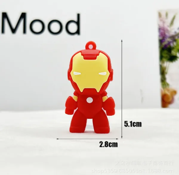 Q_Version_Of_Marvel-Iron_Man_Plastic_Premium_Doll_Pendant_For_Everyone,_Kids_,_Man_And_Women