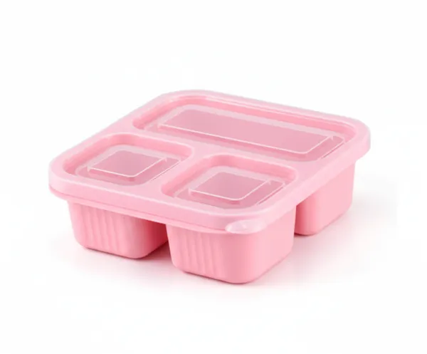 Powder_Pink_Plastic_Lunch_Box_Premium_Candy_Compartmented_Non-Odor_Lunch_Box_Four-Compartment_For_Everyone,_Kids_,_Man_And_Women