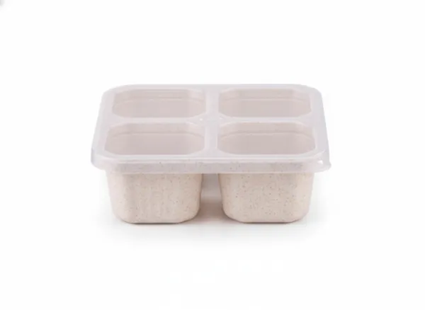 Beige_Plastic_Lunch_Box_Premium_Candy_Compartmented_Non-Odor_Lunch_Box_Four-Compartment_For_Everyone,_Kids_,_Man_And_Women
