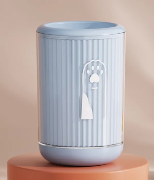 Grey_Plastic_Premium_Cross-Border_Pet_Foot_Washing_For_Everyone