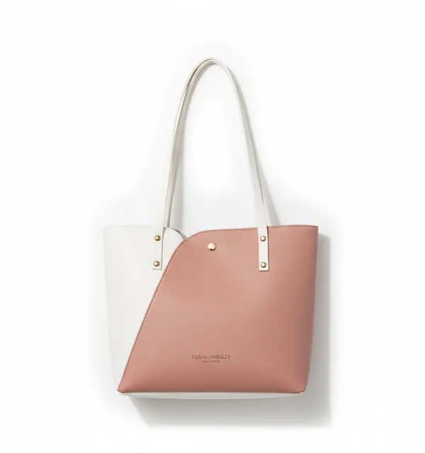 White_With_Powder_Pu_Leather_Premium_Women_Hand_Bag_For_Everyone,_Kids_,_Man_And_Women