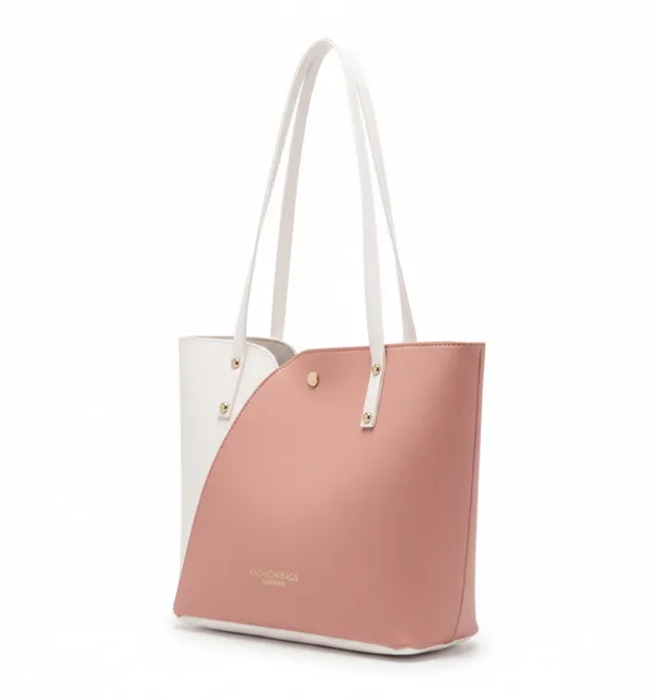 White_With_Powder_Pu_Leather_Premium_Women_Hand_Bag_For_Everyone,_Kids_,_Man_And_Women