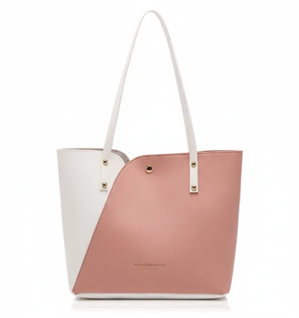 White_With_Powder_Pu_Leather_Premium_Women_Hand_Bag_For_Everyone,_Kids_,_Man_And_Women