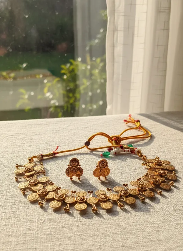 ALPIFY_–_Shree_Lakshmi_Coin_Fringe_Choker