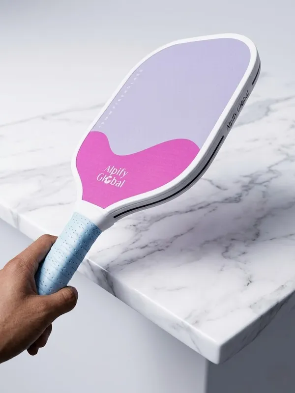 Alpify_Elite_Pickleball_Paddle_with_2_Balls–_Purple_Pink_Gradient_(Fiberglass_|_16mm_Core)