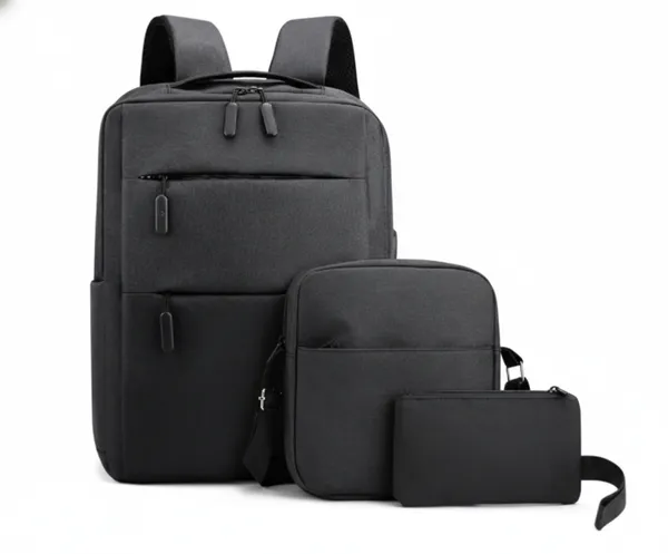 Black_Polyster_Oxford_Premium_Cross-Border_Casual_Men'S_Backpack_Three-Piece_Outdoor_Charging_For_Everyone,_Kids_,_Man_And_Women