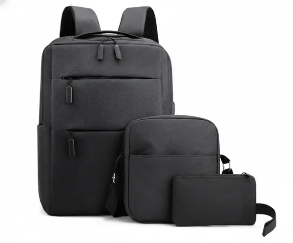 Black_Polyster_Oxford_Premium_Cross-Border_Casual_Men'S_Backpack_Three-Piece_Outdoor_Charging_For_Everyone,_Kids_,_Man_And_Women