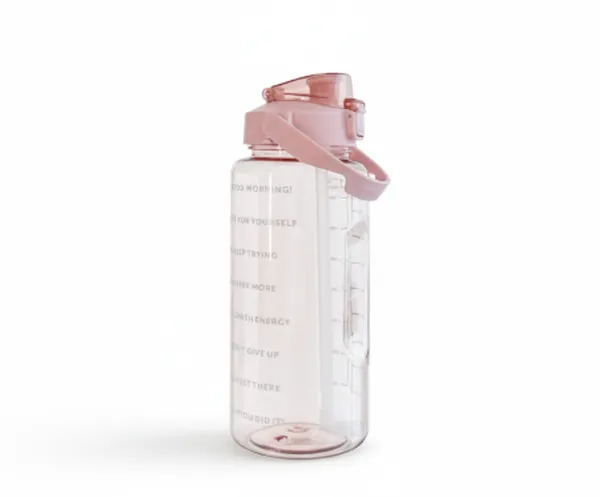 Transparent_2000Ml_[Pink]_Plastic_Water_Bottle_Premium_Water_Bottle_For_Everyone,_Kids_,_Man_And_Women