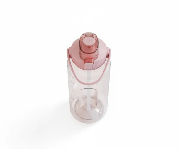 Transparent_2000Ml_[Pink]_Plastic_Water_Bottle_Premium_Water_Bottle_For_Everyone,_Kids_,_Man_And_Women
