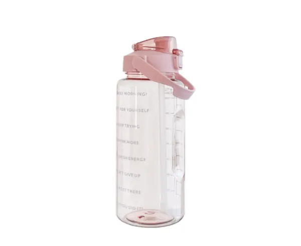 Transparent_2000Ml_[Pink]_Plastic_Water_Bottle_Premium_Water_Bottle_For_Everyone,_Kids_,_Man_And_Women