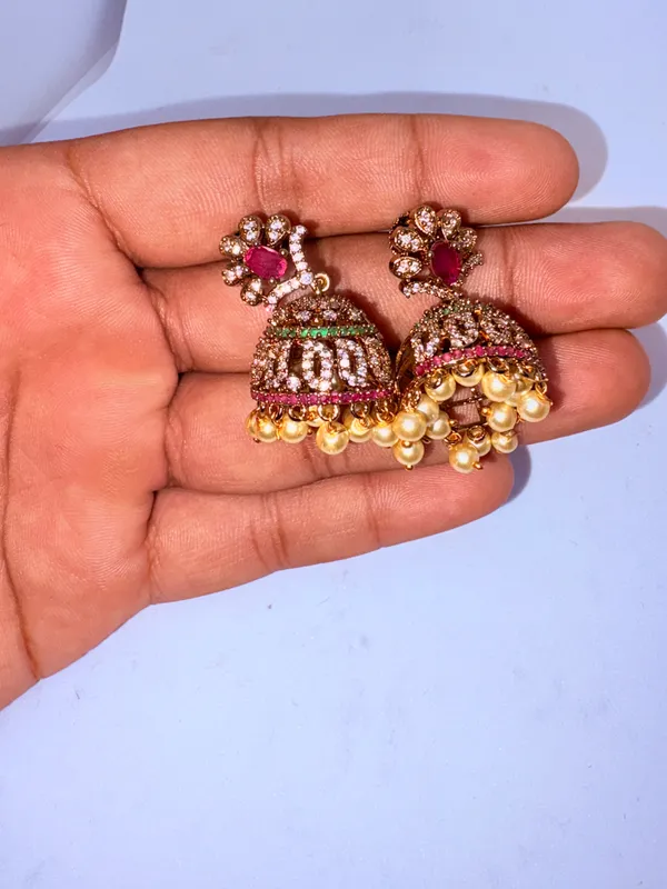 ALPIFY_–_Royal_Bloom_Pearl_Drop_Jhumkas
