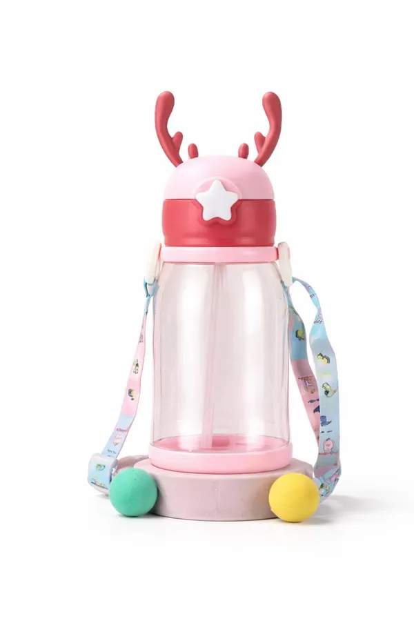 Red_Single_Drinking_Cup_Plastic_Water_Bottle_Premium_Big_Belly_Cup_For_Everyone,_Kids_,_Man_And_Women