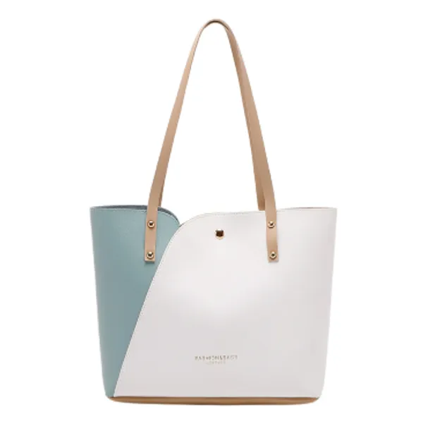 Blue_With_White_Pu_Leather_Premium_Women_Hand_Bag_For_Everyone,_Kids_,_Man_And_Women