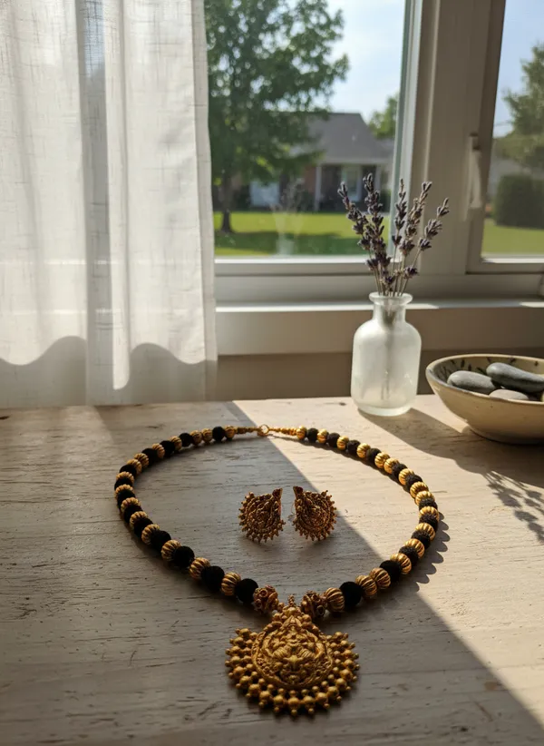 ALPIFY_–_Divine_Lakshmi_Black_Gold_Necklace