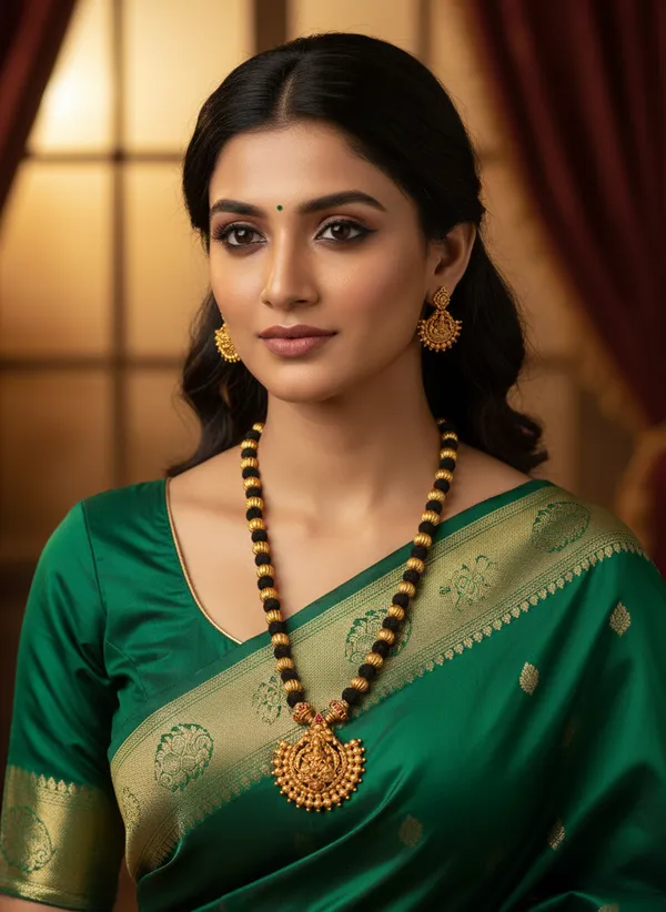 ALPIFY_–_Divine_Lakshmi_Black_Gold_Necklace