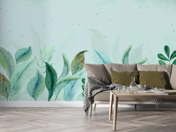 GREENERY_WATERCOLOR_FOLIAGE_WALLPAPER