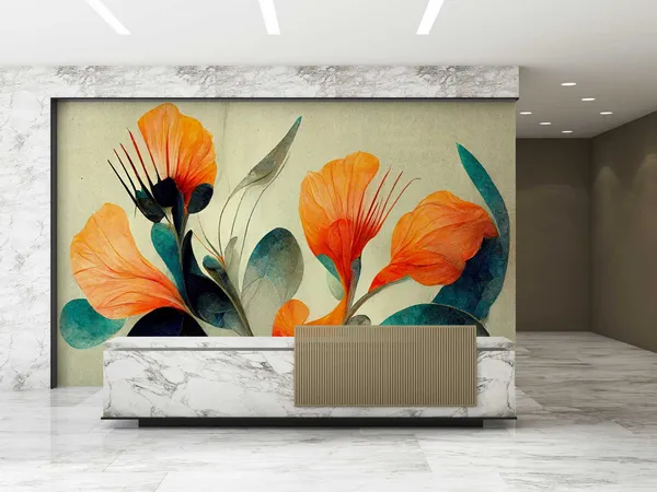 Grunge_Style_Flower_Wallpaper