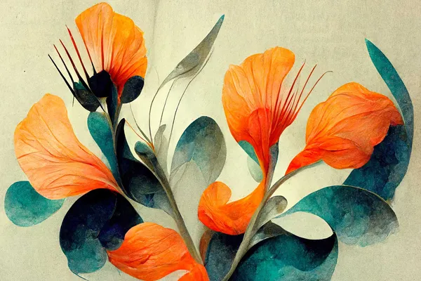 Grunge_Style_Flower_Wallpaper
