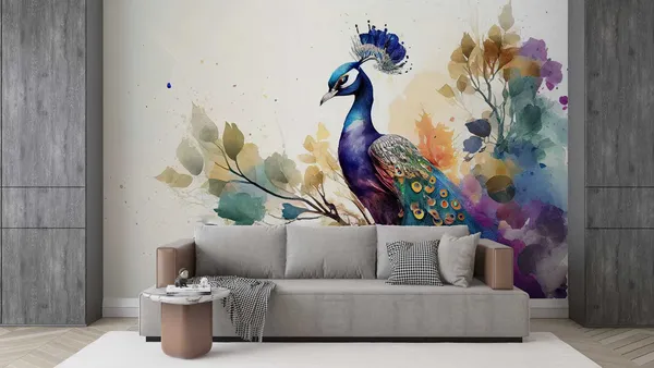 Tropical_Peacock_Wallpaper
