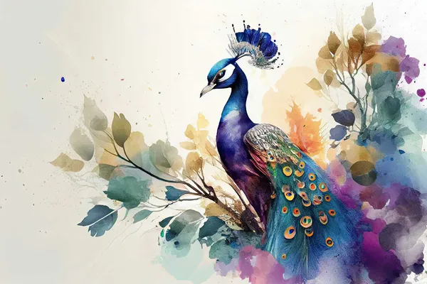 Tropical_Peacock_Wallpaper