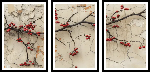 Red_Branches_3_Piece_Painting