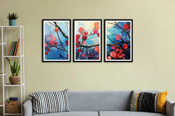 Stain_Flower_Img_3_Piece_Painting