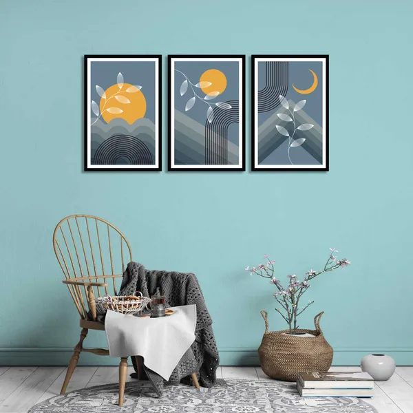 Sun_And_Moon_3_Piece_Painting