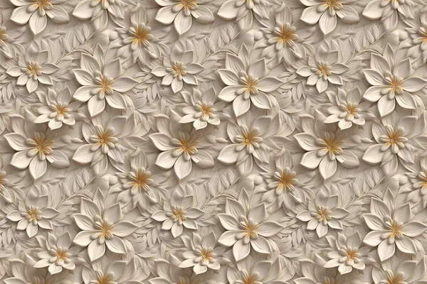 Intricate_Floral_Pattern_in_Beige_Wallpaper