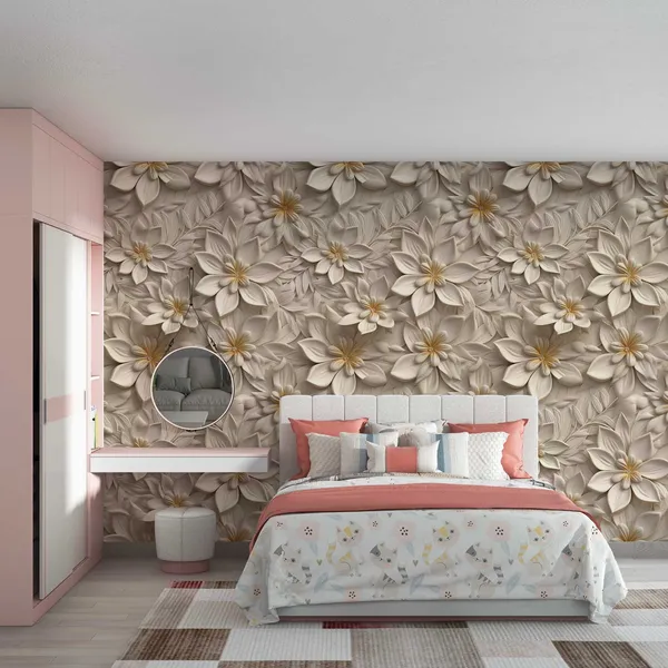 Intricate_Floral_Pattern_in_Beige_Wallpaper