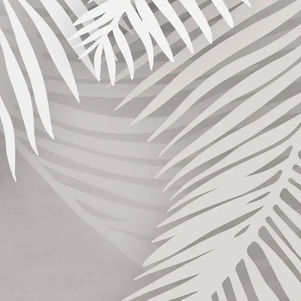 White_Relief_Foliage_Wallpaper