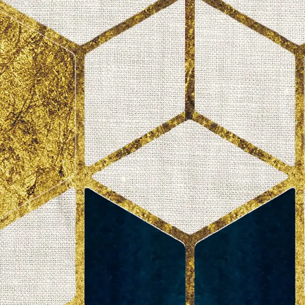Luxury_Hexagonal_Pillar_Wallpaper