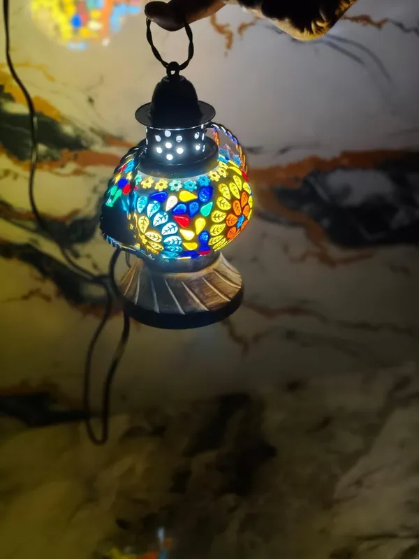 Black_Handcrafted_Mosaic_Glass_Table_Lamp_For_Home_Decor_Antique_Night_Lamp_For_Bedroom,_Living_Room_Flower_Design_Lantern_Light_Ethnic_Handmade_Art_Piece_(H7_X_B5_X_L5_In)