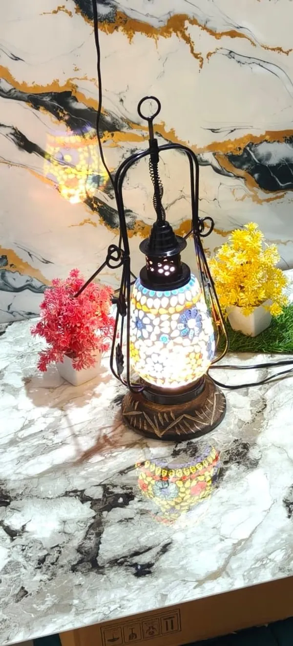 Black_Handcrafted_Mosaic_Glass_Table_Lamp_For_Home_Decor_Antique_Night_Lamp_For_Bedroom,_Living_Room_Flower_Design_Lantern_Light_Ethnic_Handmade_Art_Piece_(H17_X_B6_X_L6_In)