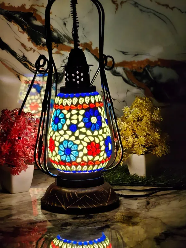 Black_Handcrafted_Mosaic_Glass_Table_Lamp_For_Home_Decor_Antique_Night_Lamp_For_Bedroom,_Living_Room_Flower_Design_Lantern_Light_Ethnic_Handmade_Art_Piece_(H17_X_B6_X_L6_In)