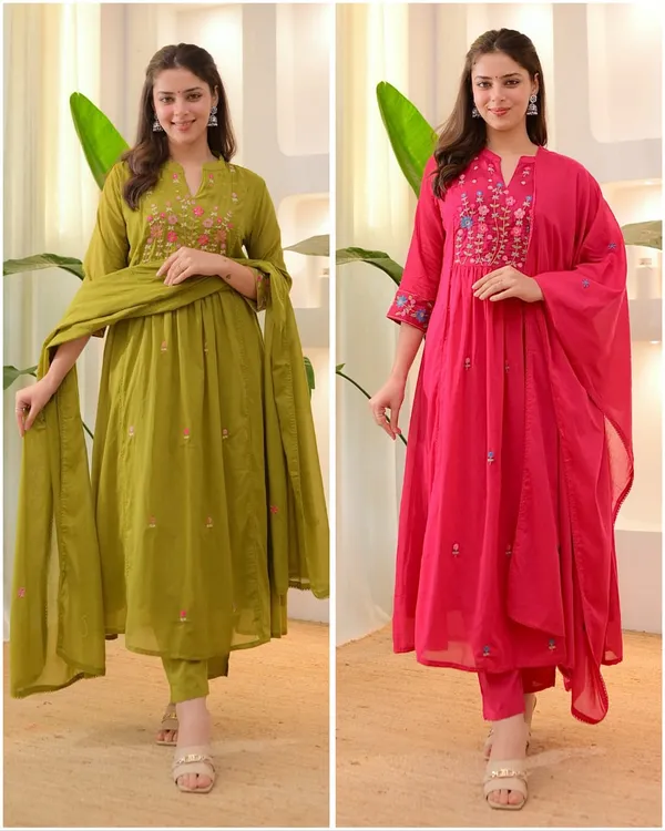 Pink_Bloom_Embroidered_Anarkali_Kurti_Set_For_Women