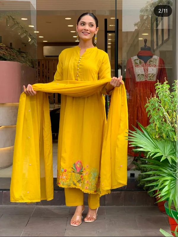Sunshine_Bloom_Cotton_Anarkali_Set_For_Women