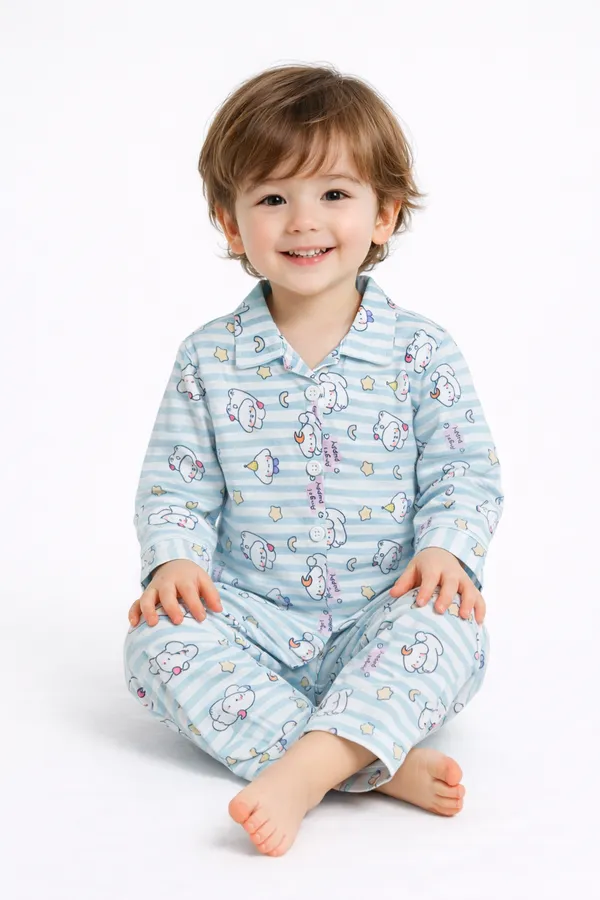 Dreamy_Puppy_Stripe_Night_Suit_Set