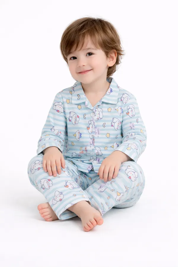 Dreamy_Puppy_Stripe_Night_Suit_Set