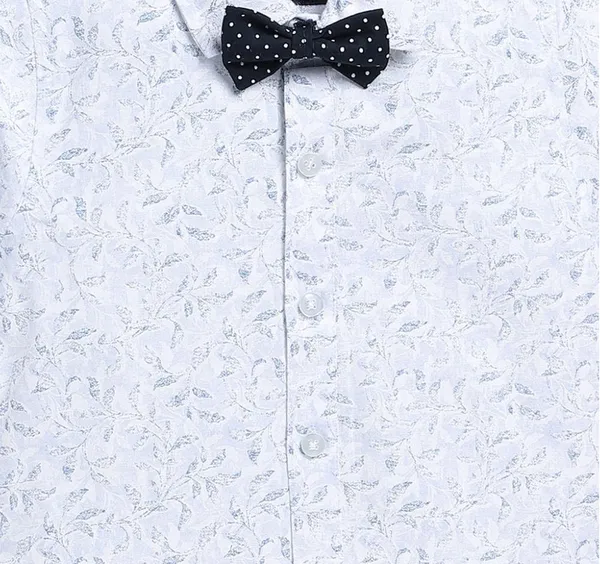Ice_Leaf_Shirt_&_Navy_Shorts_Co-ord_Set_with_Bow_Tie