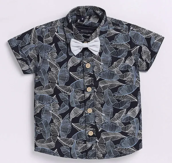 Midnight_Leaf_Party_Co-ord_Set_with_Bow_Tie