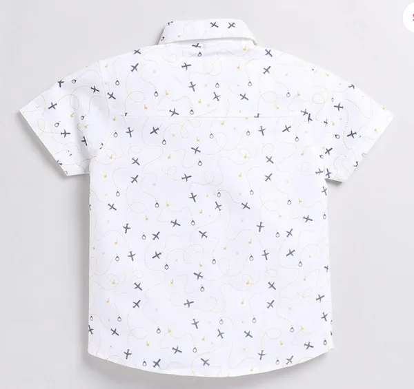 Sky_Trails_Boys_Shirt_&_Shorts_Co-ord_Set_with_Bow_Tie