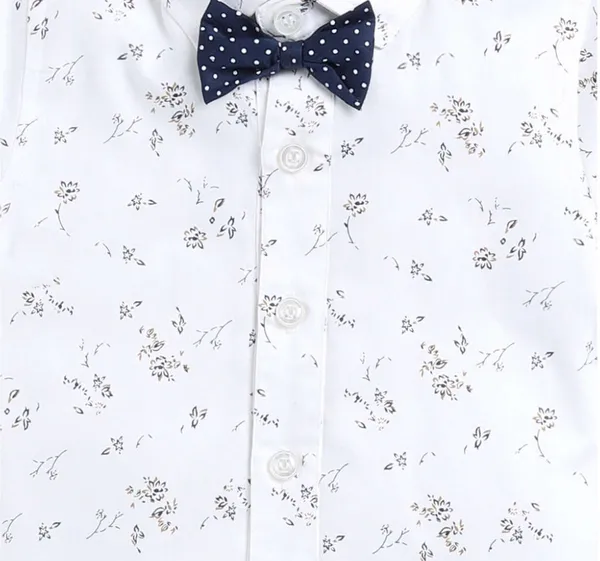 Snow_Bloom_Shirt_&_Navy_Shorts_Co-ord_Set_with_Bow_Tie