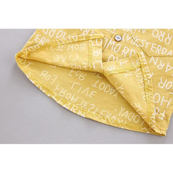 Sunny_Yellow_Printed_Shirt_&_Beige_Shorts_Co-ord_Set