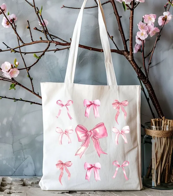 White_Canvas_Fabric_Hand_Tote_Bag_For_Women