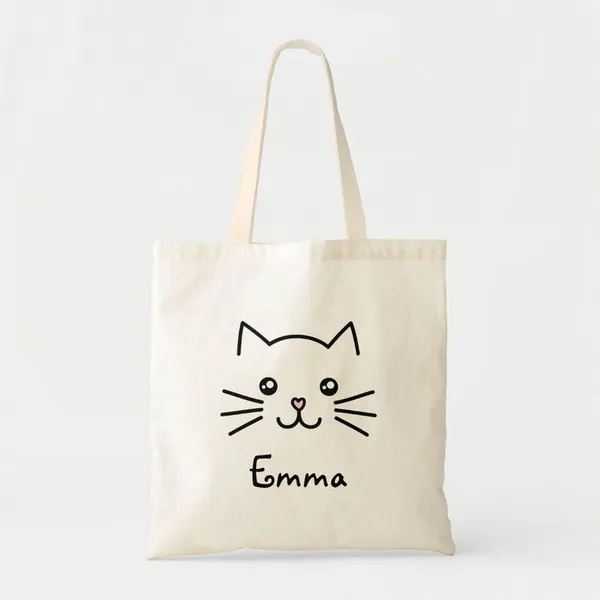 White_Canvas_Fabric_Hand_Tote_Bag_For_Women