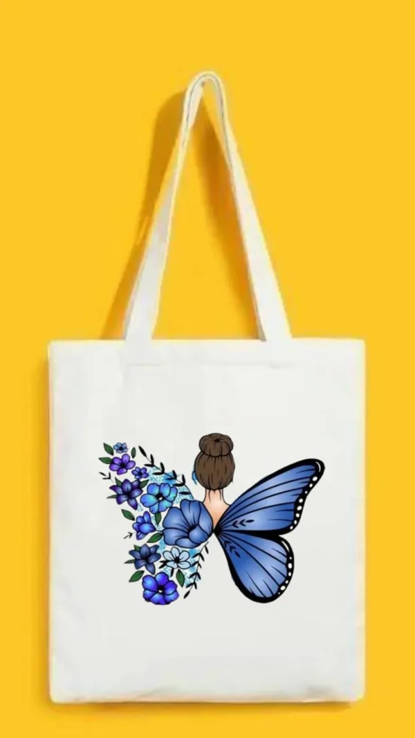 White_Canvas_Fabric_Hand_Tote_Bag_For_Women