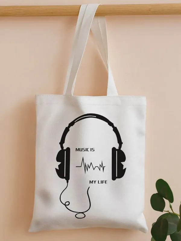 White_Canvas_Fabric_Hand_Tote_Bag_For_Women