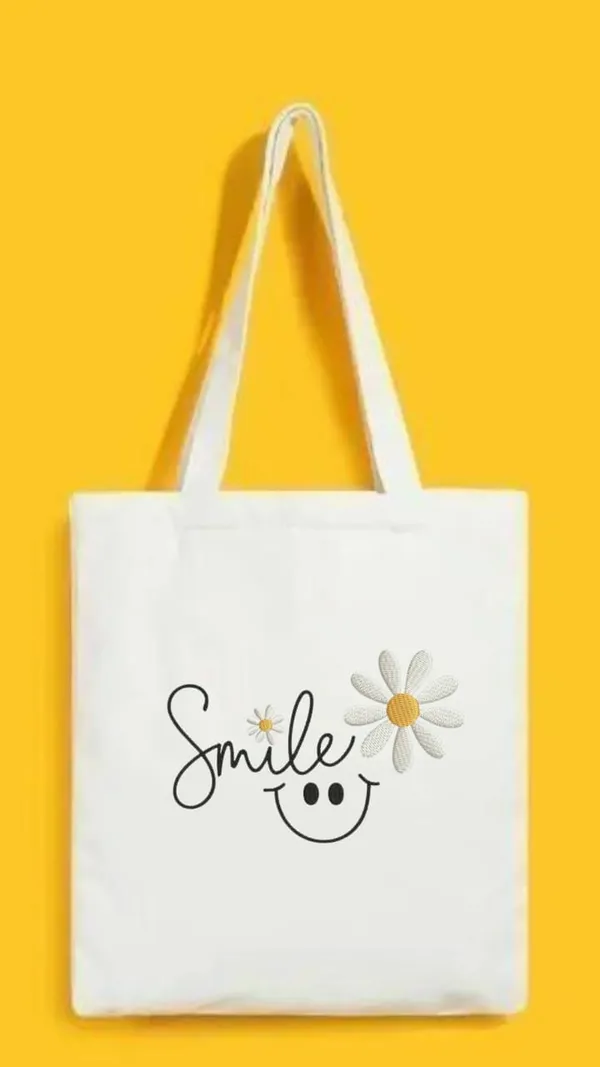 White_Canvas_Fabric_Hand_Tote_Bag_For_Women