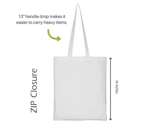 White_Canvas_Fabric_Hand_Tote_Bag_For_Women